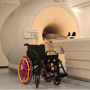 MRI compatible wheelchair