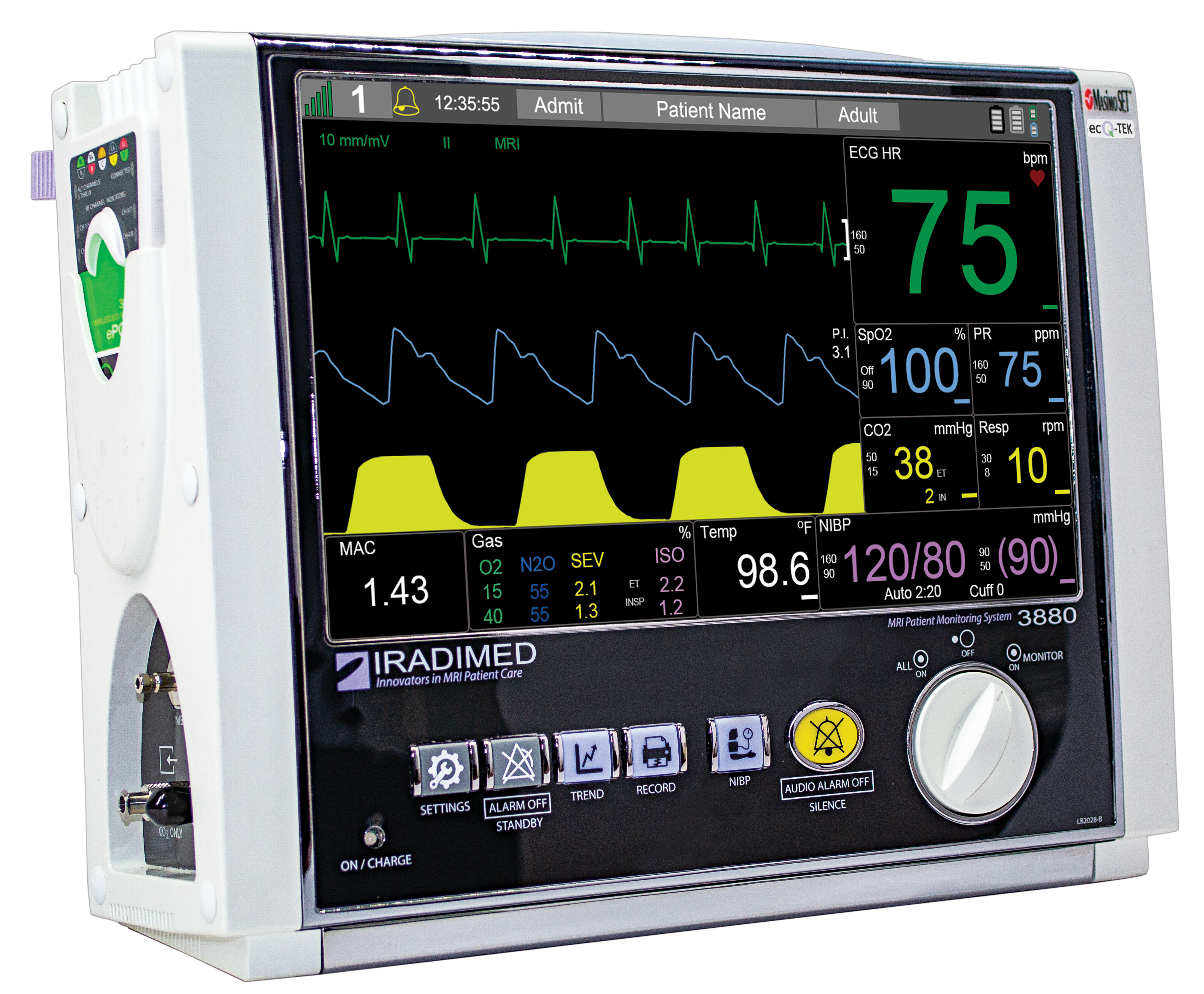 3880 Non-Magnetic MRI Patient Monitor 3880 Non-Magnetic MRI Patient Monitor